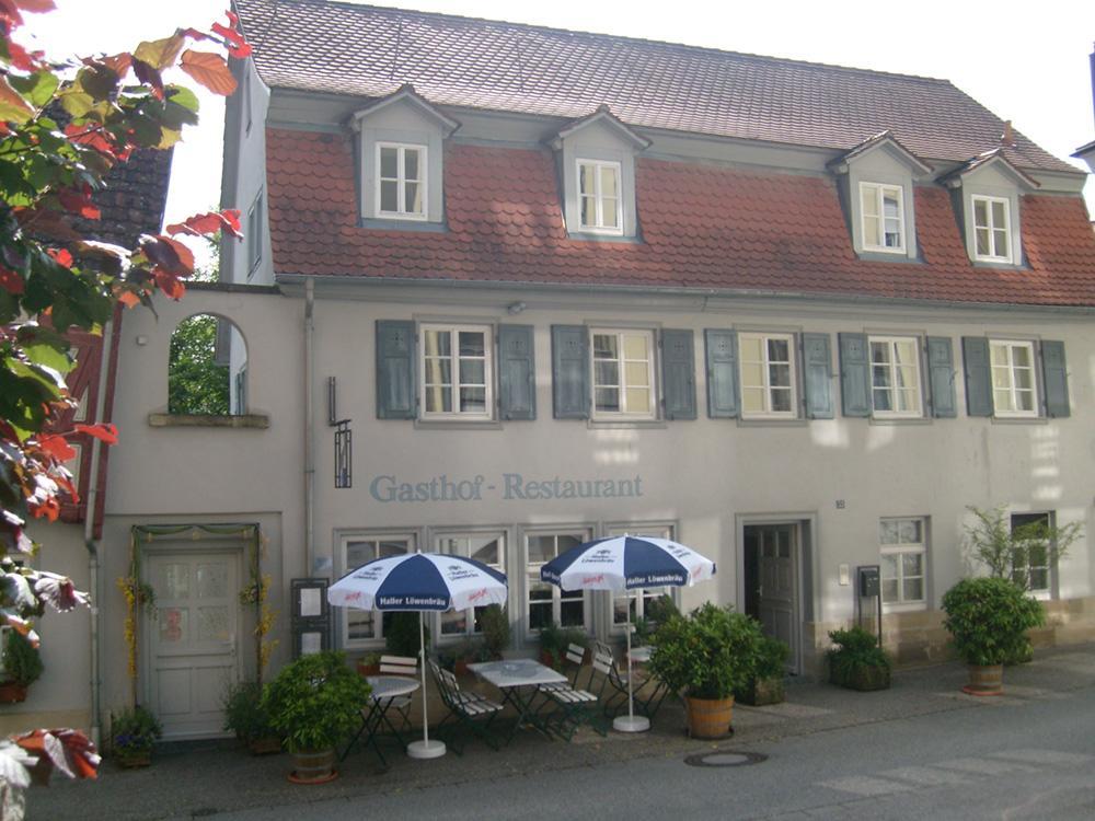 Gasthof Blauer Bock Schwäbisch Hall Kültér fotó